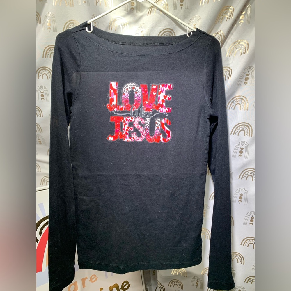 GAP Black Modern Fit Top Upcycled